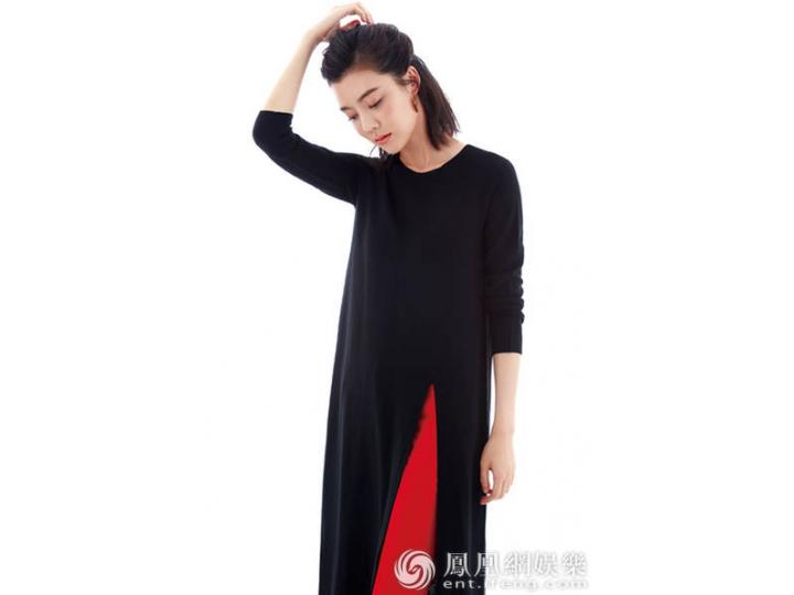冷艳派！车晓大片曝光 黑